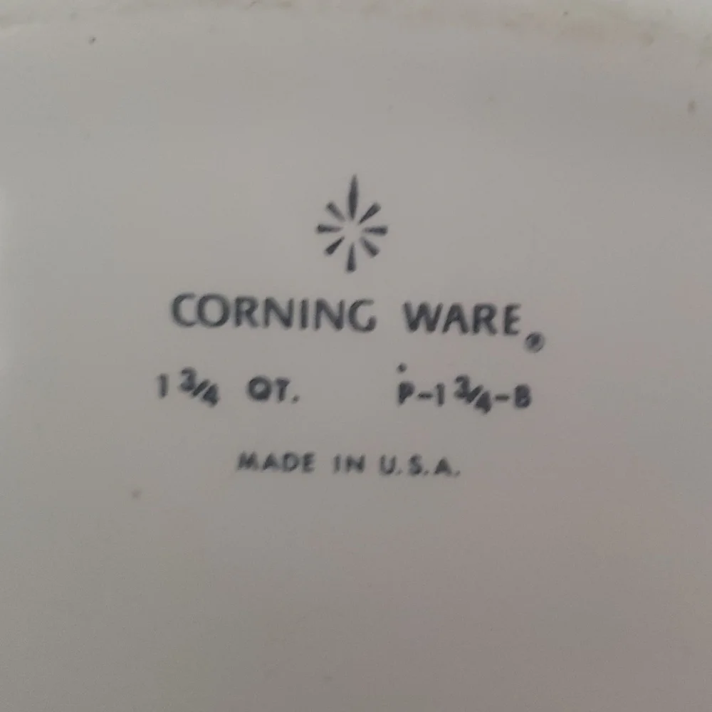 Vintage Corningware blue corn flower bundle 2